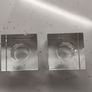 2 Glass Cube Candle Holders Image 3