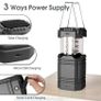 Solar Camping Lantern, 3000mAh Rechargeable Hand Crank LED Flashlight, Ultra Bright Tent Light, Portable USB Charger, Outdoor Electronic Lamp for Emergencies (FREE POSTAGE) Image 5