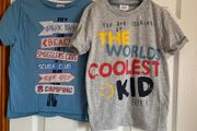 Boys t shirts never worn