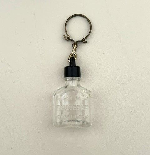 Vintage Rum Bottle Keyring