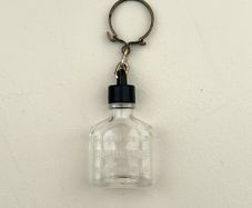Vintage Rum Bottle Keyring