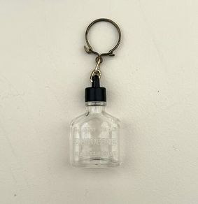 Vintage Rum Bottle Keyring