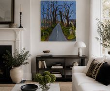 Original Kenlito (Ken McConnell) Dark Arches Acrylic on Canvas Painting