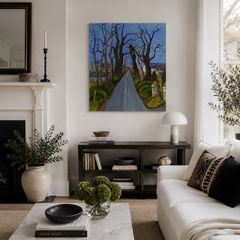 Original Kenlito (Ken McConnell) Dark Arches Acrylic on Canvas Painting