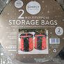 Set of x2 Christmas Storage Bags Image 4