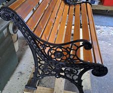 Cast iron Garden Bench