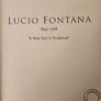 Fontana. Lucio Fontana Basic Art By Barbara  Hess. First Edition  Paperback In Good Condition.37. Image 6