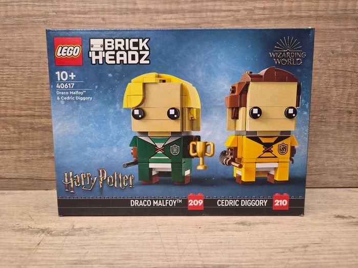 Lego 40617 Harry Potter Draco Malfoy + Cedric Diggory Brickheadz