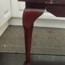 Mahogany telephone table with seat Image 4