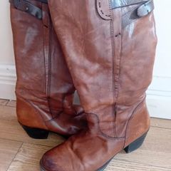 Clarkes knee high boots