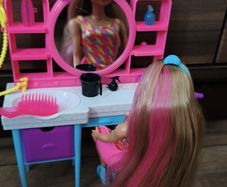 Barbie hairdresser set
