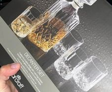whiskey glass set