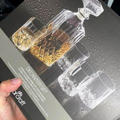 whiskey glass set