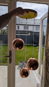 Modern Copper/Rose Gold 3 Globe Pendant Light