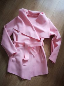 Pink Coat, new, one size