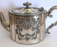 Antique Silver Teapot
