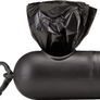 Dog Poop Bags with Dispenser and Leash Clip, Unscented - 300-Pack, 33 x 23cm, Black Image 2