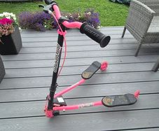 Swing scooter