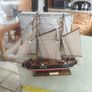 Vintage Classical Ship Model, "Goletta Siglo XIX Image 9