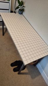 IKEA LAGKAPTEN Desk 140x60 cm White/Anthracite (Like New)
