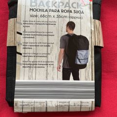 Laundry backpack