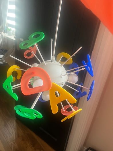 Children room ceiling light