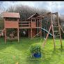 Climbing fort swing play centre Image 5