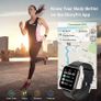 MULTIPLE COLOURS AVAILABLE Smart Watch, Fitness Tracker 1.69" Touch Screen Fitness Watch with Heart Rate Sleep Monitor, Step Counter for Men Women Activity Trackers IP68 Waterproof Smartwatch Sports for iOS Android Image 10