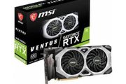 MSI GeForce RTX 2080 Ventus 8GB GDDR6 V2 PCI Express 3.0 x16 Graphics Card