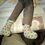 Antique Papier-Mache Character Doll, likely dating from the 1920s to 1940s Image 4