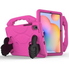 For Samsung Galaxy Tab A7 10.4 2020 Kids Friendly Case Shockproof Cover With Thumbs Up - Pink