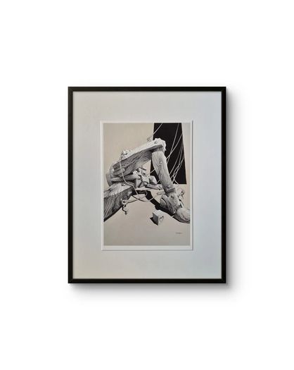 The freedom of silence - Art Print