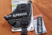 New dog harness with no strain on the neck