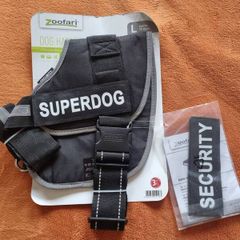 New dog harness with no strain on the neck
