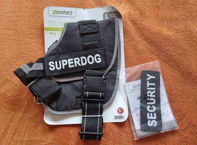 New dog harness with no strain on the neck