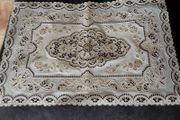 Vintage Light Beige Plastic Place Mat