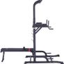 _Power Tower without Bench Home Multi Gym Pull Up Bar Dip Station, Multifunctional Bodybuilding Power Station, Strength Training Fitness Exercise Equipment for Home, Gym, Office Image 2