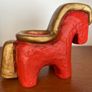 Ceramic Thun Bolzano Italy - Vintage Horse Candle Image 2