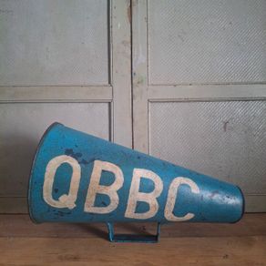 1940s Queens Belfast Boat Club Megaphone