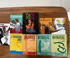 Lot : graphic novels/comics