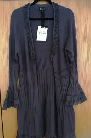 PER UNA @ Marks & Spencer Open Cardigan Coatigan 22 New