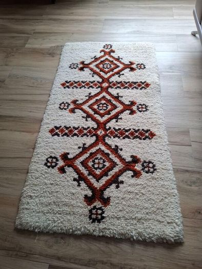 Handwoven Pure Wool Rug