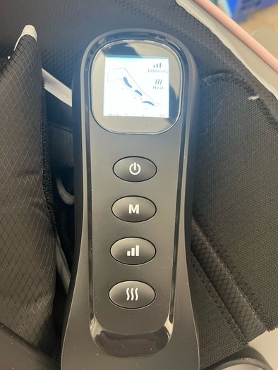 Leg Massager for Circulation and Pain Relief, with Heat and Compression,