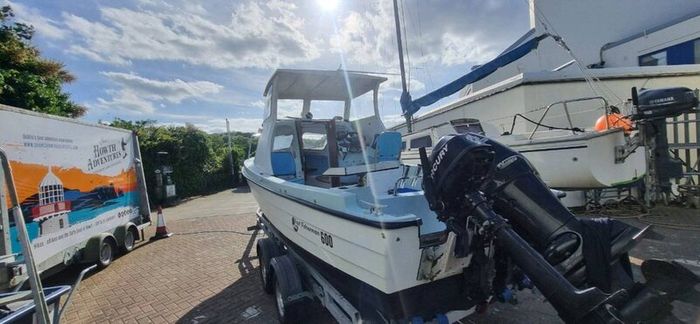 Fishing boat ..bonwitco 19.8 feet fast fisherman