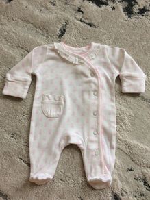 NEXT baby girl sleepsuit