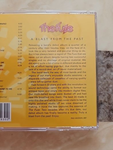 The Fuze CD - A Blast From The Past