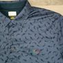 Greg Norman Shark Print Golf Polo Shirt Mens XL Image 3