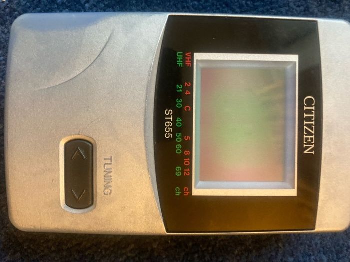 Vintage 90's Pocket Television