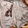 Curtains Grey Blue with fleece and blackout lined- Good condition Image 2