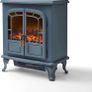 Wingham Log Effect Stove Fire with Realistic LED Flame Effect, Adjustable Thermostat, 2000W (FREE POSTAGE) Image 2